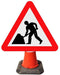 Triangle Cone Sign - Men at Work - 7001 (4298871013410)