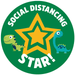 Social Distancing Reward Stickers - Box of 250 - Protect Signs