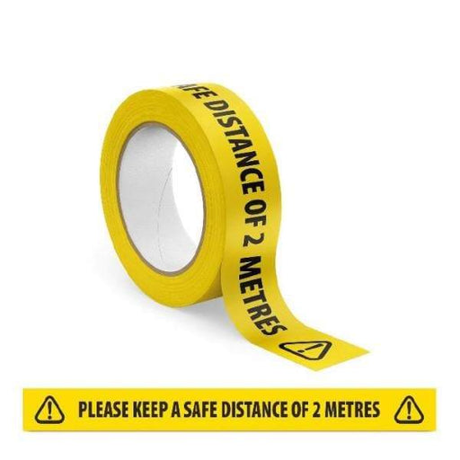 Social Distancing Marking Tape - Protect Signs