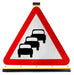 Flexible Triangle - Traffic Queues Likely on Road Ahead - 584 (4134365233186)
