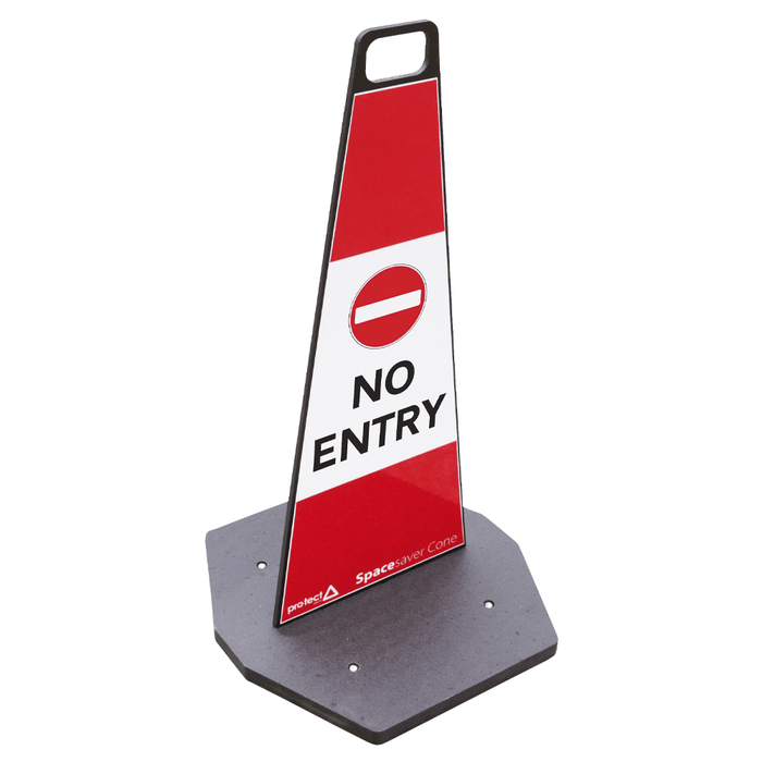 SpaceSaver Cone - No Entry - 500mm Flat Pack