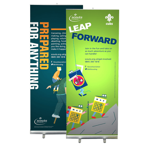 Portable Roll-up Display Banner 800mm x 2000mm - Protect Signs